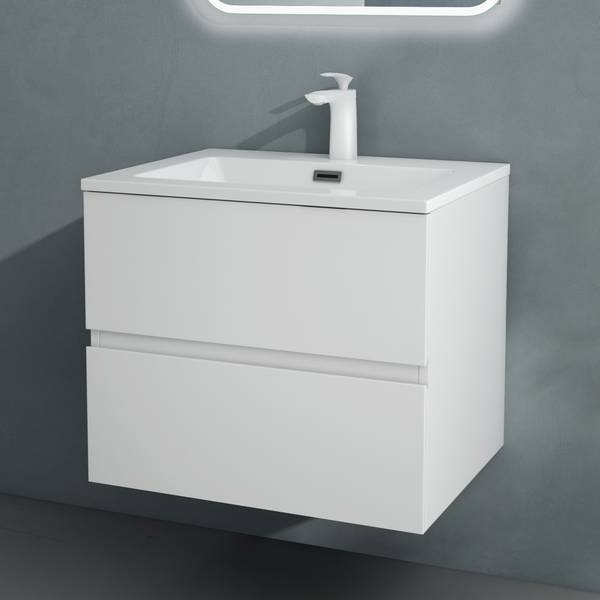 Waschtisch Aqualis Weiß - Breite: 60 cm
