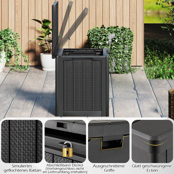 Gartenbox ZB34607 Schwarz