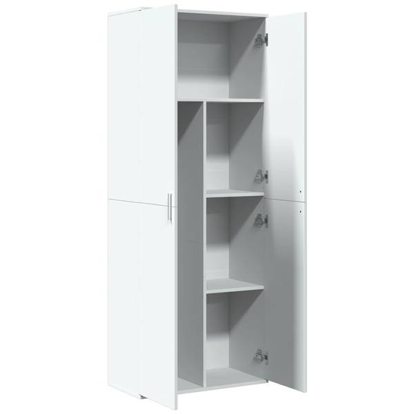 Highboard DE3691 Weiß - Holzwerkstoff - 70 x 180 x 35 cm