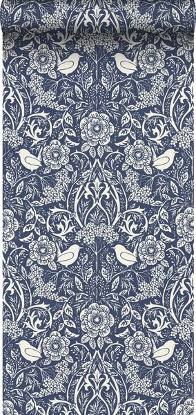 Tapete 139435 Blau - Fleece - 50 x 900 x 50 cm