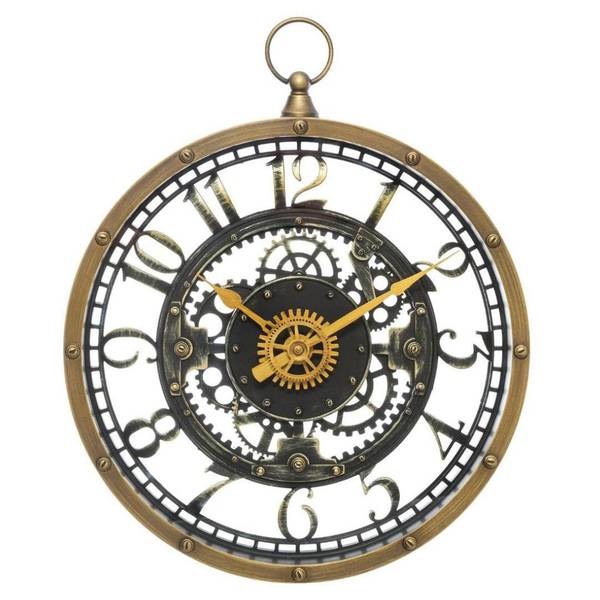 Uhr MÉCANISME Braun - Kunststoff - 5 x 32 x 27 cm