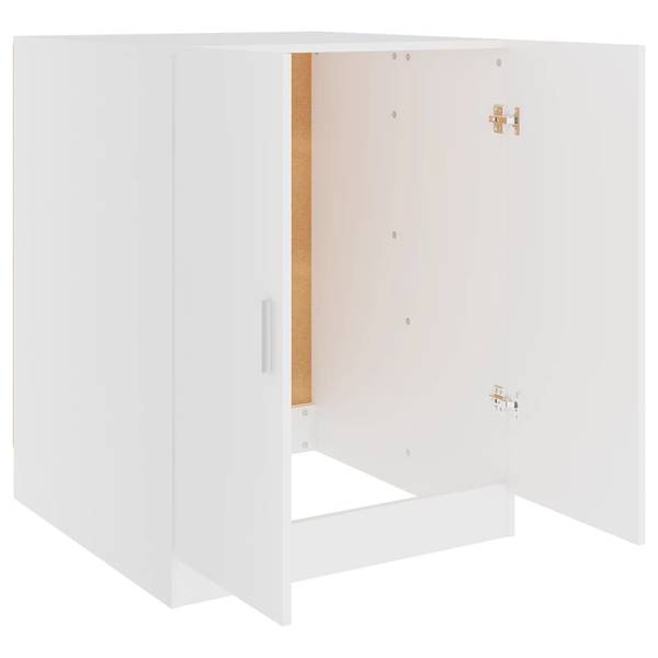 Waschmaschinenschrank D6533 Weiß - Holzwerkstoff - 71 x 91 x 71 cm