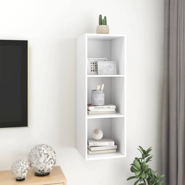 Tv-kast 3007906 wit - Hoogte: 107 cm
