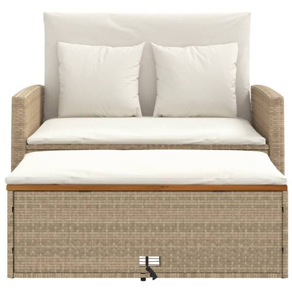 Tuinbank 3033171-2 set van 2 beige - crèmekleurig