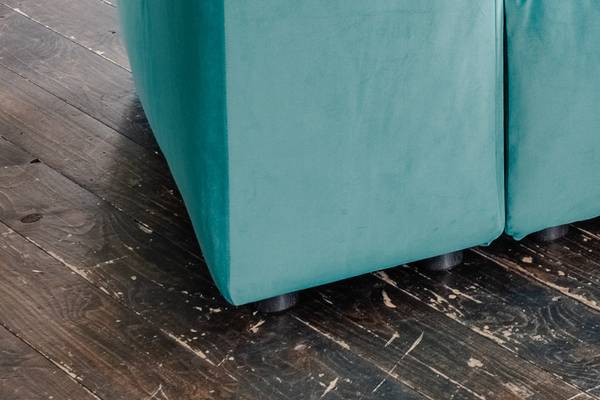 Sessel MIA Grün - Webstoff - Samt - Polypropylen - 192 x 72 x 120 cm