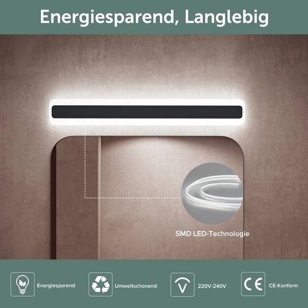 Wandleuchte LumaRay 60 x 4 cm