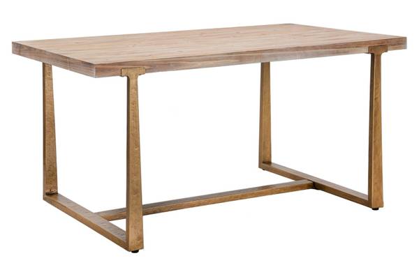 Esstisch Ankara B Braun - Massivholz - 150 x 78 x 90 cm