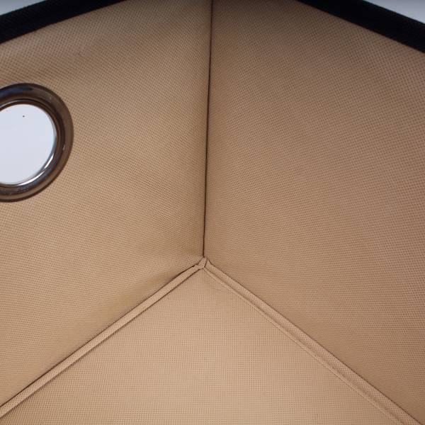 Ösenkorb 21275 Beige - Webstoff - 28 x 22 x 35 cm