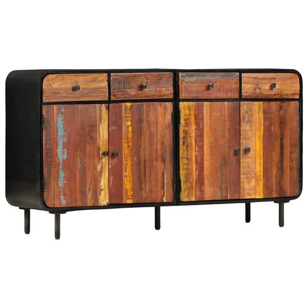 Buffet 282885 Marron - Acier - 140 x 76 x 35 cm