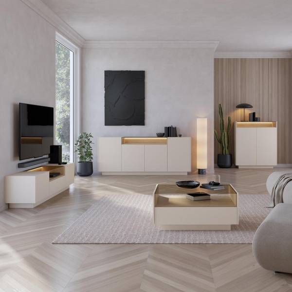 Highboard KIRO Beige