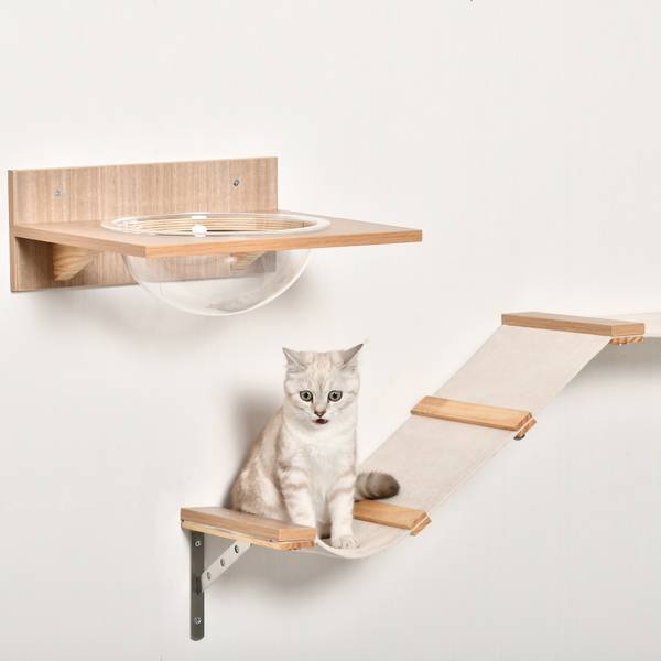 Katzenkratzbaum BB7230 Braun - Holzwerkstoff - 40 x 33 x 46 cm