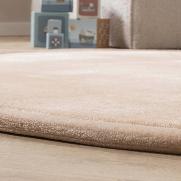 Teppich Jip Beige - 140 x 140 cm