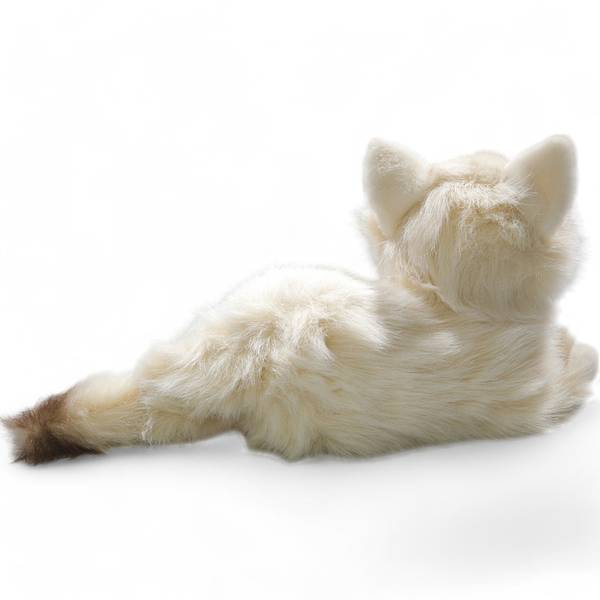 Kuscheltier Katze Birmakatze Beige - Kunstfell - 14 x 20 x 30 cm