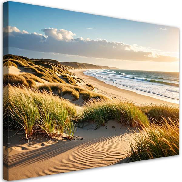 Canvas schilderij Strand 120 x 80 cm