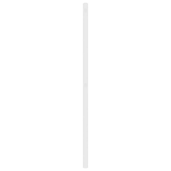 Kopfteil 3032644-2 Weiß - Stahl - 3 x 91 x 198 cm