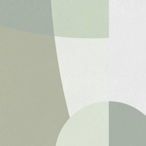 Panorama-Tapete Teibi Grün