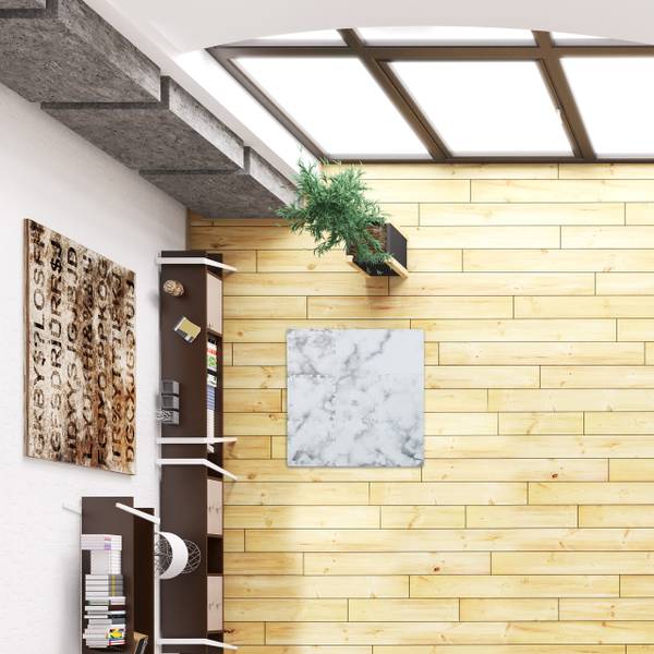 45x matelas de protection blanc-gris Noir - Blanc - Matière plastique - 33 x 1 x 33 cm