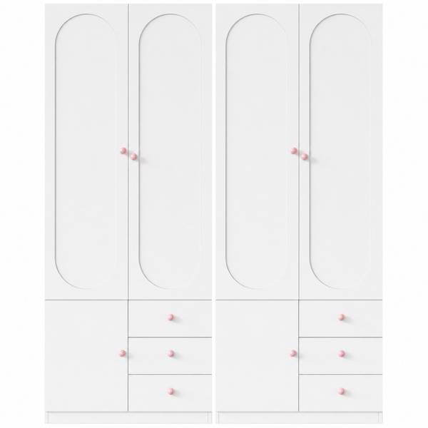Kleiderschrank MUDBA48(2er Set) Breite: 160 cm