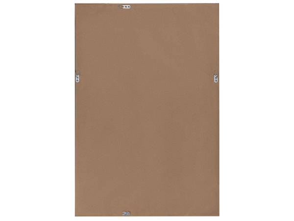 Wandspiegel BUBRY Silber - Kunststoff - 61 x 91 x 3 cm