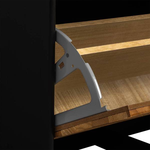 Schuhregal  Taki Braun - Holzwerkstoff - 80 x 53 x 38 cm