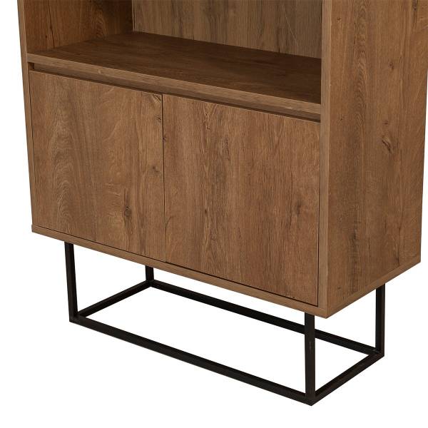 Regal REA Braun - Holzwerkstoff - 36 x 182 x 80 cm