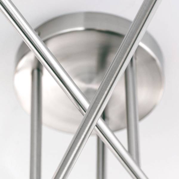 Plafondlamp SNOWWHITE zilver