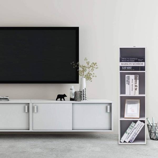 Bücherregal Cynthia Ⅰ Weiß