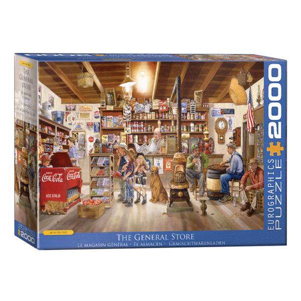 Puzzle Tante Emma Laden Papier - 26 x 7 x 36 cm