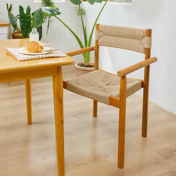 Gartenstühle OVALLE 2er Set Braun - Massivholz - 50 x 87 x 59 cm