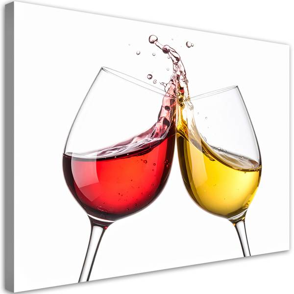 Canvas schilderij Cocktail 60 x 40 cm