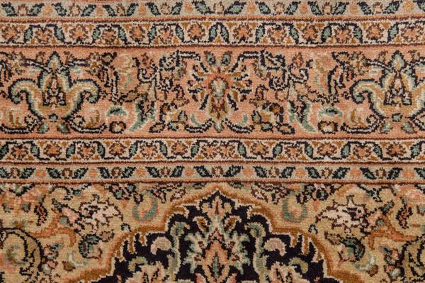 Orientteppich Premium Blau - Seide - 93 x 1 x 153 cm