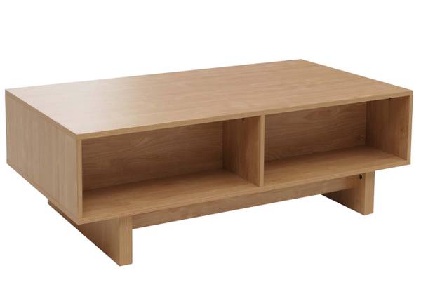Couchtisch O33 Beige - Holzwerkstoff - Holz teilmassiv - 120 x 40 x 60 cm