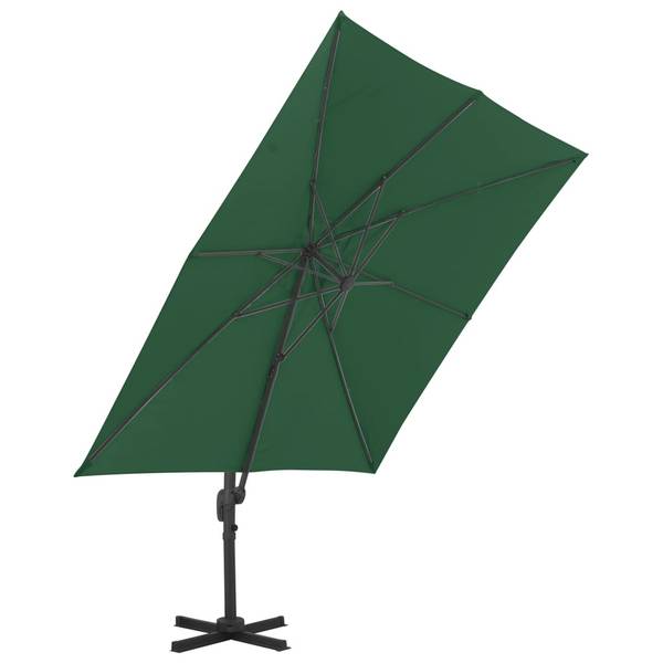Ampelschirm 3007813 Grün - Polyester - 300 x 268 x 400 cm