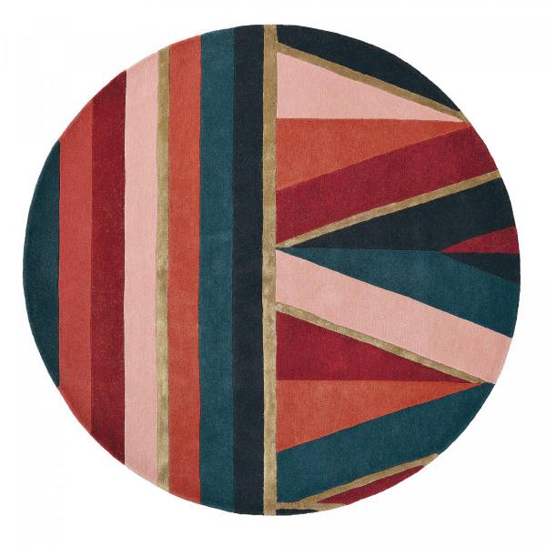 Tapis rond SAHAARA R Multicolore - 200 x 200 cm