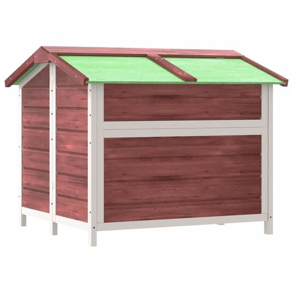 Hundehütte 3028708 Rot