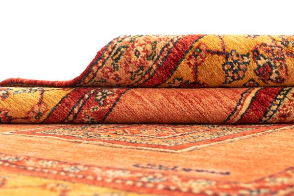 Vloerkleed Kashkuli CCXVIII oranje - wol - 107 x 1 x 169 cm