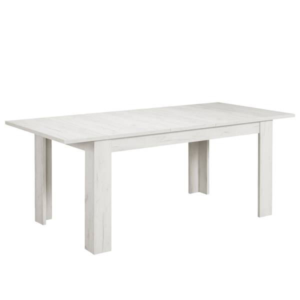 Esstisch 2184 Weiß - Holzwerkstoff - 160 x 76 x 90 cm