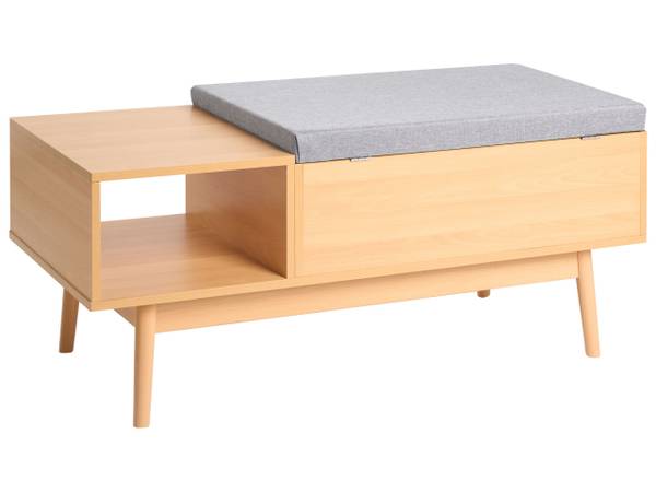 Schuhschrank BOURKE Braun - Holzwerkstoff - 110 x 43 x 46 cm