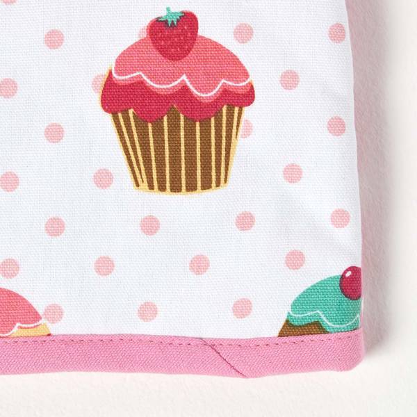 Teekannenwärmer Cupcakes Tea Cosy Pink - Baumwollstoff - 36 x 24 x 36 cm