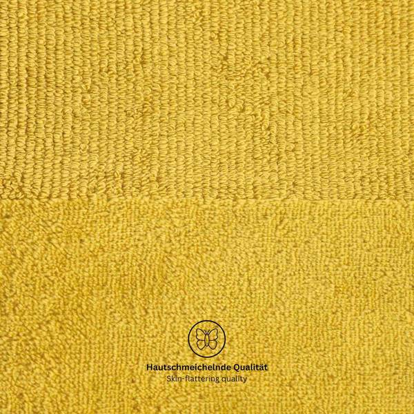 Waschhandschuh SENSE-6 Spar-Set 6teilig Gelb