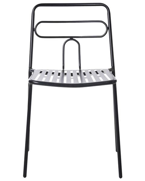 Chaise de jardin AGEROLA Noir