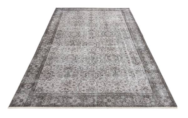 Vloerkleed Ultra Vintage CDXI bruin - wol - 160 x 1 x 277 cm