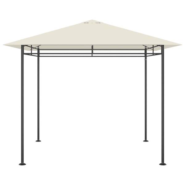 Gartenpavillon 3008683 Grau - Stahl - 300 x 270 x 300 cm