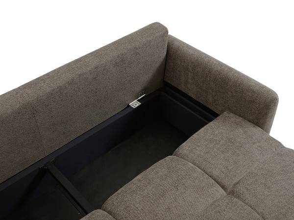 Schlafsofa ZAREMI Taupe