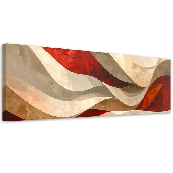 Wandbild Abstrakte Linien 150 x 50 cm