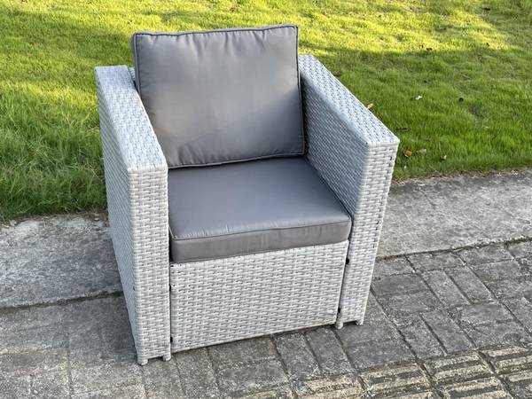 Gartenmöbel Im Freien X(4er-Set) Grau - Webstoff