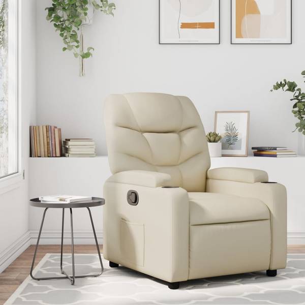 Relaxsessel 3032424-1 Creme - Weiß