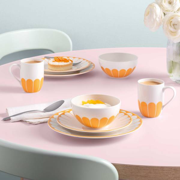 Henkelbecher Fleur Couleur Gelb - Anzahl Teile im Set: 1
