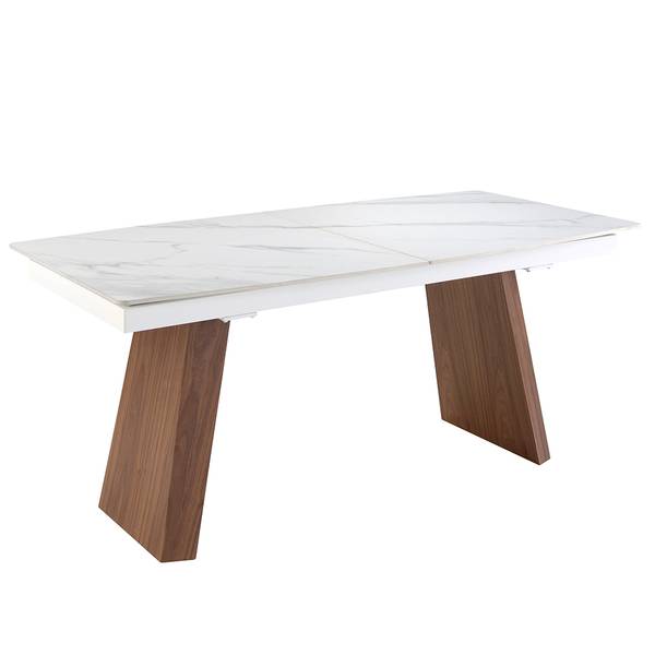 Esstisch 1134 Weiß - Marmor - 180 x 76 x 90 cm