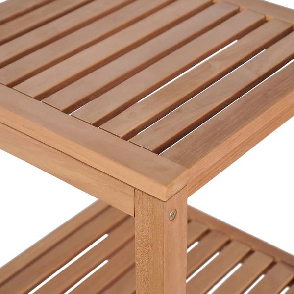 Badregal D5094 Braun - Holz teilmassiv - 42 x 165 x 42 cm